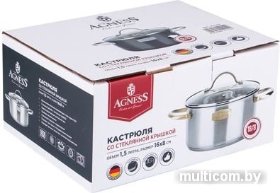 Кастрюля Agness Craft 914-102