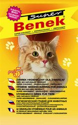 Наполнитель для туалета Super Benek Naturalny 10 л