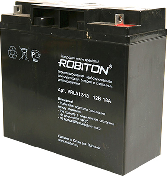 Аккумулятор для ИБП Robiton VRLA12-18 (12В/18 Ач)