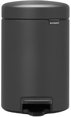 Brabantia Pedal Bin NewIcon 3 л (минерально-графитовый)
