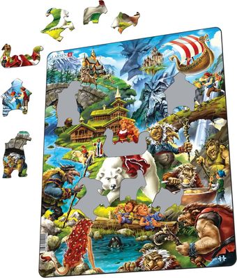 Мозаика/пазл Larsen Сказочные герои US23