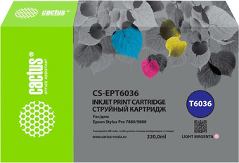 Картридж CACTUS CS-EPT6036 (аналог Epson EPT6036)