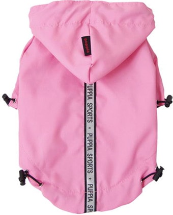 Дождевик для животных Puppia Base Jumper PEAF-RM03-PK-L (розовый)