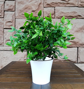 Искусственное растение Forgarden Традесканция в белом горшке BN10600 30 см