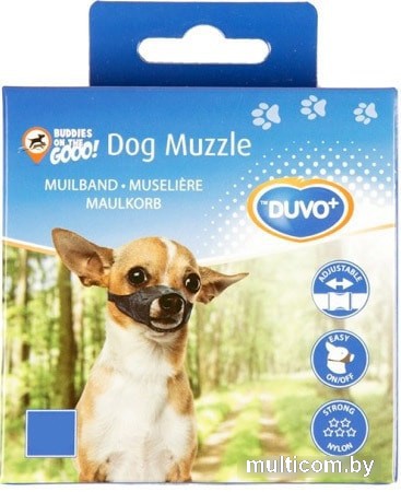 Намордник Duvo Plus Dog Muzzle 4705131/DV (черный)
