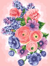 Три совы Цветы КХ3040_53857