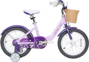 Детский велосипед Tech Team Milena 18 NN014613 (фиолетовый/розовый)
