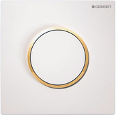 Geberit Sigma 10 HyTouch 116.015.KK.1 (белый/золотистый)