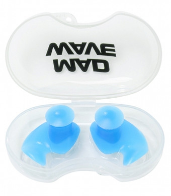 Беруши для плавания Mad Wave Ergo (синий)