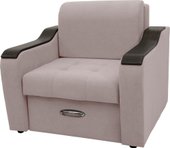 Кресло Сириус Лидер-3 ППУ 105x110 (Eva 05 велюр светло-бежевый)