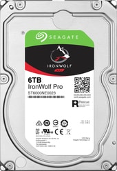 Жесткий диск Seagate IronWolf Pro 6TB ST6000NE0023