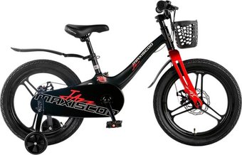 Детский велосипед Maxiscoo Jazz Pro 18 2025 MSC-J1845P (обсидиан)