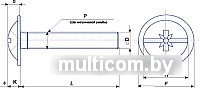 Набор винтов ЕКТ Kombi C60109