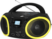 Портативная аудиосистема BBK BX150BT (черный/желтый)