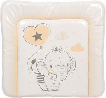Матрас для пеленания Polini Kids Слоник 77x72 0002347-6 (макиато)