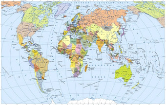 Фотообои Citydecor География с защитным покрытием 400x254