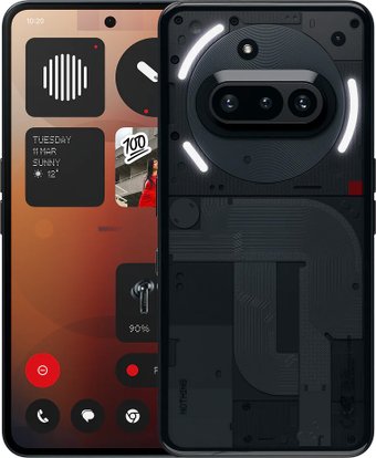 Телефон Nothing Phone (3a) 12GB/256GB (черный)