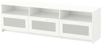 Тумба под телеаппаратуру Ikea Бримнэс 304.098.94 (белый)