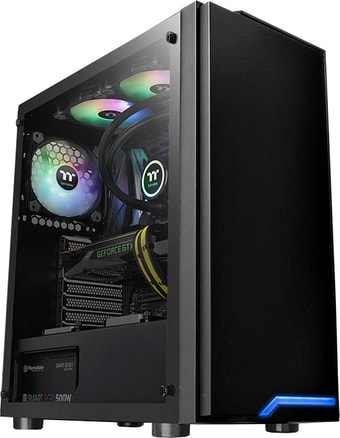 Корпус Thermaltake H100 TG CA-1M3-00M1WN-00