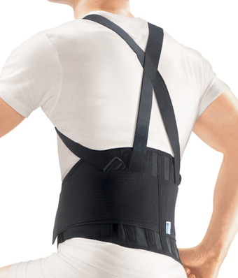 Корсет ортопедический пояснично-крестцовый Orlett IBS-3006 (XXL,черный)