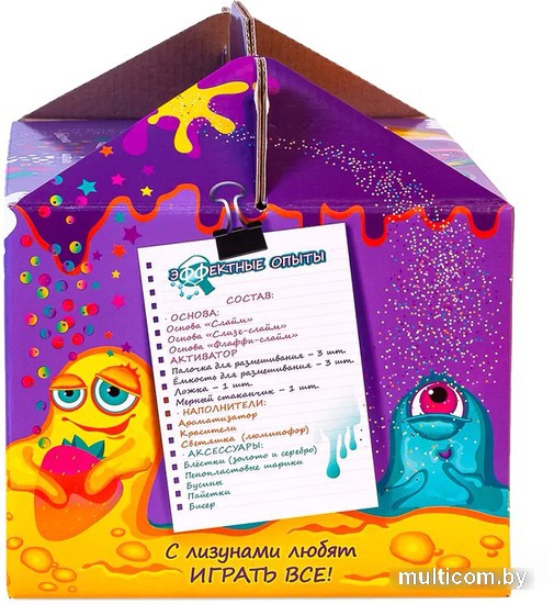 Набор для опытов Genio Kids Создай лизуна NOL_03