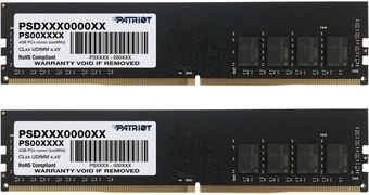 Оперативная память Patriot Signature Line 2x8GB DDR4 PC4-25600 PSD416G3200K
