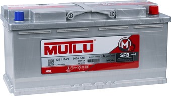 Автомобильный аккумулятор Mutlu (110 Ah) 850 A, 12 V Обратная, R+ L6 L6.110.085.A