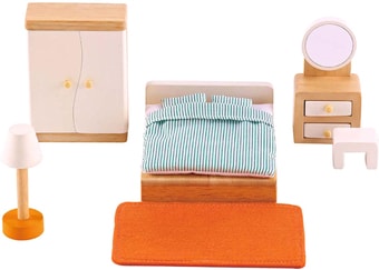 Аксессуары для кукольного домика Hape Спальня E3450-HP