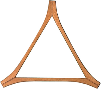 Треугольник Руптур Самурай К800410 (дуб, 60 мм)