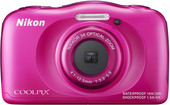 Фотоаппарат Nikon Coolpix W100 (розовый)