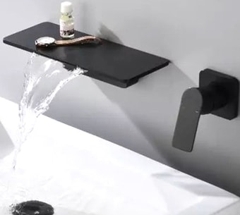 Смеситель Pea Shelf HH548820 (черный)