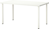 Письменный стол Ikea Линнмон/Адильс (белый/белый) [099.296.41]