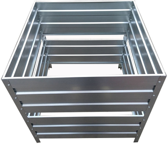 Садовый измельчитель Формула качества Оцинкованный без крышки 1000x1000x1000 (неокрашенный)