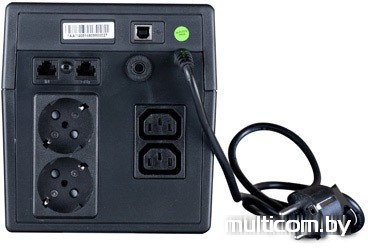 Источник бесперебойного питания ExeGate Power Smart ULB-1000 LCD