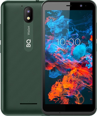 Смартфон BQ-Mobile BQ-5045L Wallet (зеленый хамелеон)