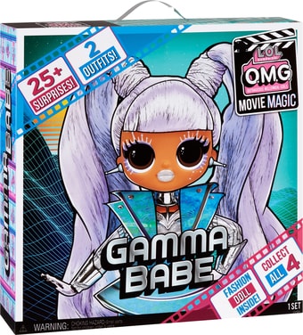 Кукла-сюрприз L.O.L. Surprise! OMG Movie Magic Doll Gamma Babe 577898EUC