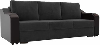 Диван Лига диванов Монако 102029 (серый/черный)