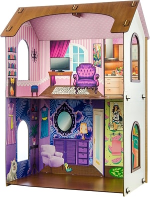 Кукольный домик Теремок Жаклин 3120