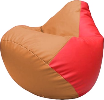 Кресло-мешок Flagman Груша Макси Г2.3-2009 (оранжевый/красный)