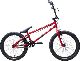 Велосипед Stark Madness BMX 1 2025 (красный/черный/черный)