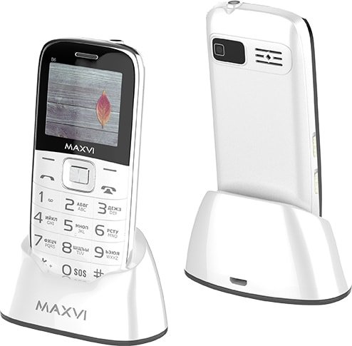 Мобильный телефон Maxvi B6 (белый)