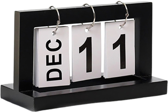 Настольный календарь AksHome Calendar (черный)