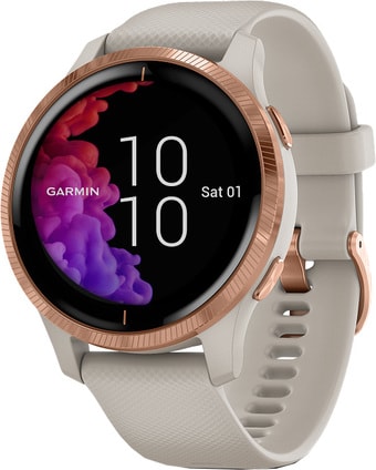 Умные часы Garmin Venu (песочный/золотистый)