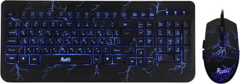 Клавиатура + мышь с ковриком SmartBuy Rush Thunderstorm