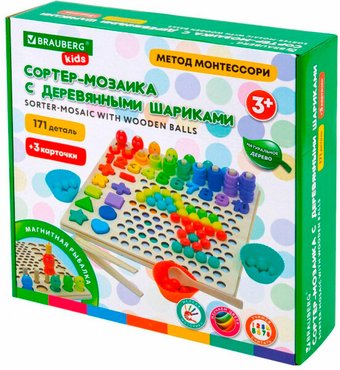 Сортер BRAUBERG Монтессори 665248
