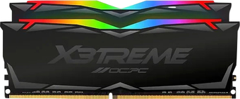 Оперативная память OCPC X3 RGB Black 2x8ГБ DDR4 3200 МГц MMX3A2K16GD432C16