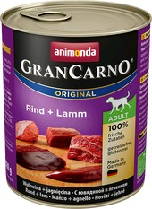 Корм для собак Animonda GranCarno Original Adult beef + lamb 0.4 кг