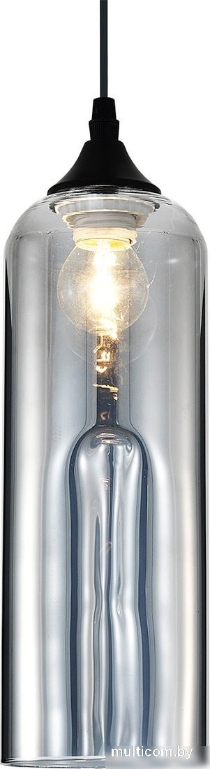 Припотолочная люстра Escada 2110/1S (черный/дымчатый)