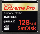 Карта памяти SanDisk Extreme Pro CompactFlash 128GB [SDCFXPS-128G-X46]