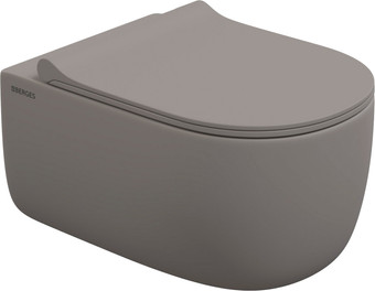 Унитаз подвесной Berges Wasserhaus Ego XL Rimless + Ego XL Slim SO 083216